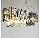 Сучасна овальна люстра P415/L90+30, фото 2