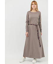 Сукня трикотажна Францiя беж сiрий ТМ ПРОВАНС