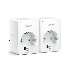 Розумна Wi-Fi-розетка TP-LINK Tapo P100 (2pcs) (код 138863)