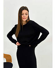 Джемпер чёрный  Jolie ART KNIT