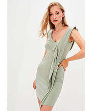 Літня трикотажна сукня хакі ТМ ПРОВАНС