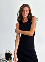 Сукня в'язана жіноча Чорна ART KNIT