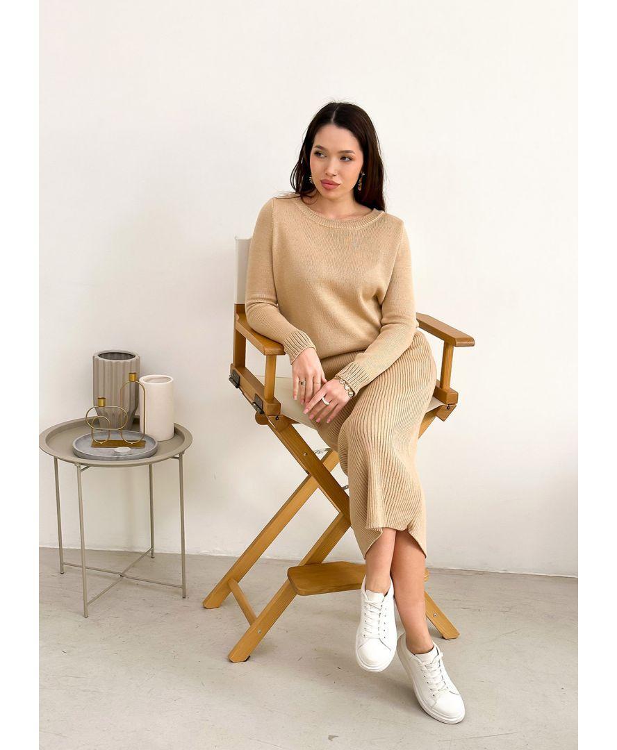 Спідниця бежева Jolie ART KNIT