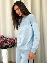 Джемпер Katrin Голубой ART KNIT