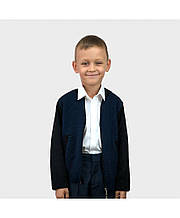 Бомбер для хлопчика Синiй ART KNIT