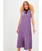 Сукня льняна довга Фiолет ТМ ПРОВАНС