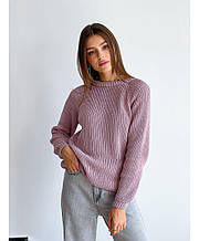 Джемпер розовый Cotton ART KNIT