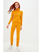 Спортивний костюм в'язаный Sport гiрчичний ART KNIT