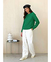 Джемпер тряванной Cotton ART KNIT