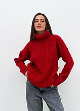 Светр Олівія червоний ART KNIT