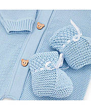 Набор для младенцев Голубой 3 единицы (плед, челов ТМ ПРОВАНС