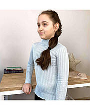 Водолазка для дiвчинки Kelly свiтло-сiрий ART KNIT