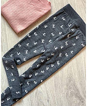 Лосини Котики графiт ART KNIT