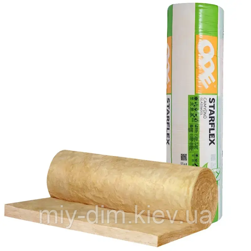 Мінвата ODE Starflex 5см (15м.кв.; 50х1200х9100мм/2шт)