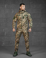 Тактичний армійський Костюм Soft Shell Піксель, Військова форма Софтшел весна демісезонна, Військова форма Софтшел демісезонна