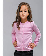 Дитяча кофта на гудзиках Дженіс рожева ART KNIT