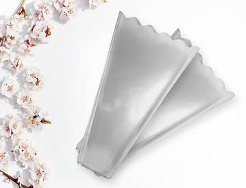 Конусні пакети прозорі під квіти 6х20х50 см (186) 100 шт/уп. упаковка для букетів