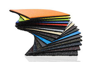 Покриття для дитячого майданчика, травмобезпечна гумова плитка