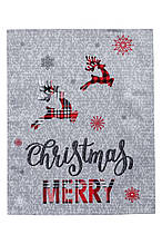 Новорічний вафельний рушник Merry Christmas ТМ ПРОВАНС