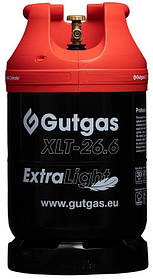 Hexagon Ragasco Балон газовий сталевий ExtraLight XLT-26.6, 26.6л, 30бар, вентиль KLF, 7.3кг Baumar - Завжди Вчасно