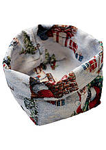 Новорічний кошик універсальний Снігова зима ТМ ПРОВАНС