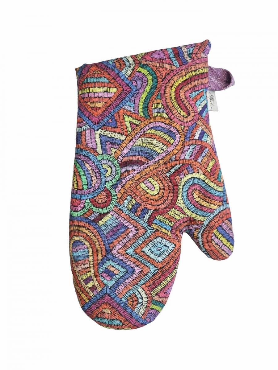 Рукавиця кухонна MixPrint мозаіка ТМ ПРОВАНС