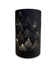 LED свiтильник Чорний 15см ТМ ПРОВАНС