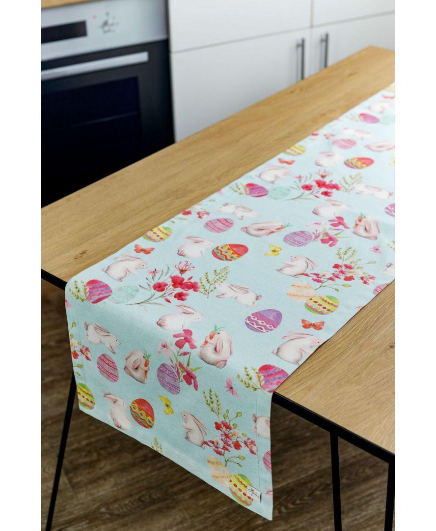 Дорожка на стол Писанка голубая ТМ ПРОВАНС, фото 1