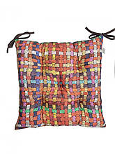 Подушка на стілець MixPrint рогожка ТМ ПРОВАНС