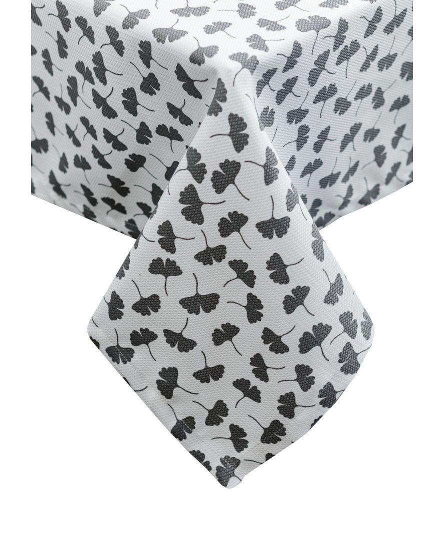 Скатерть MACAO гинкго серая ТМ ПРОВАНС, фото 1