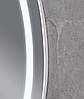 Дзеркало Mixxus PLAIN MV02-60x80 з LED Touch, Anti-fog, димером, регулюванням яскравості, годинником (MI693, фото 5