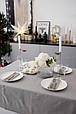 Скатертина святкова Перлина Сіра ТМ ПРОВАНС, фото 2