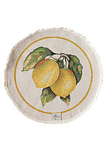 Кругла гобеленова серветка Сицилія ТМ ПРОВАНС