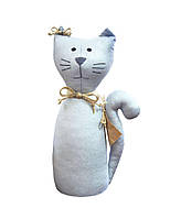 Інтер'єрна іграшка кіт на стіл Silver Dust ТМ ПРОВАНС