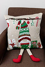 Декоративная подушка Гном с ножками ТМ ПРОВАНС