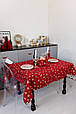 Новорічна скатертина на стіл Дзвіночки ТМ ПРОВАНС, фото 3