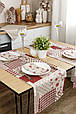 Дорожка на стол Печворк бордо ТМ ПРОВАНС, фото 5