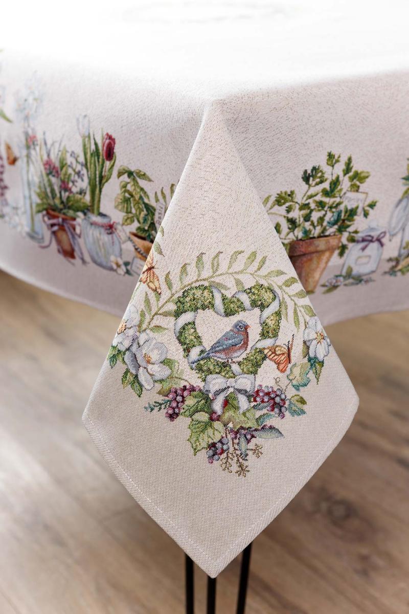 Скатертина гобеленова на стіл GARDEN ТМ ПРОВАНС, фото 1