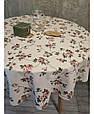 Скатертина кругла Глорiя Квiти ТМ ПРОВАНС, фото 2