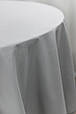 Скатерть круглая Kelly серая ТМ ПРОВАНС, фото 3