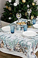 Новорічна гобеленова скатертина Казкові гноми ТМ ПРОВАНС, фото 8