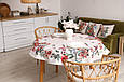 Гобеленова скатертина на стiл Затишок кругла ТМ ПРОВАНС, фото 6