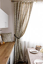 Готова штора 1 од. Тереза листочки ТМ ПРОВАНС