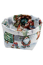 Новорічний кошик універсальний Різдвяне багаття ТМ ПРОВАНС