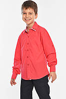Рубашка детская мальчик коралловая 148968P