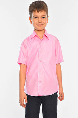 Сорочка дитяча хлопчик рожева 148598T Безкоштовна доставка