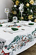 Скатерть гобеленовая с велюром Зимний город ТМ ПРОВАНС, фото 3