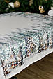 Новорічна овальна гобеленова скатертина Казкові гноми ТМ ПРОВАНС, фото 4