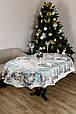 Новорічна овальна гобеленова скатертина Казкові гноми ТМ ПРОВАНС, фото 6