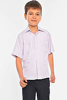 Рубашка детская мальчик сиреневая 148678T Бесплатная доставка